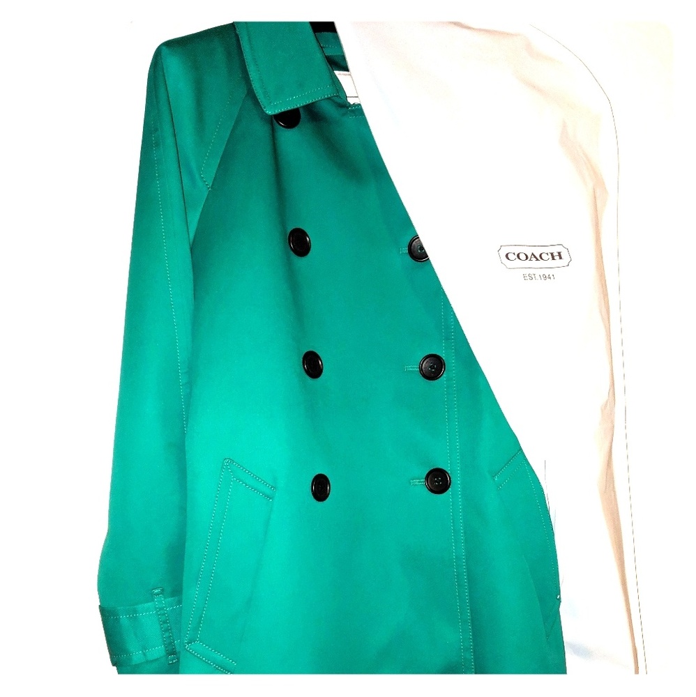 NWOT Coach trenchcoat